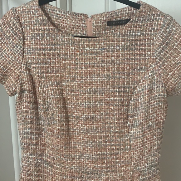 Pink Tweed Mini Dress - Picture 2 of 9